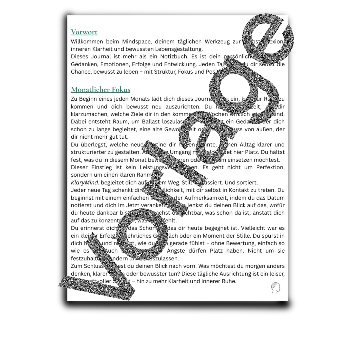 MindSpace. - 1 Monat Edition